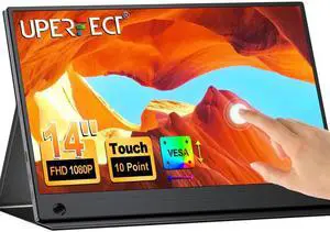UPERFECT 1080P FHD Mini Monitor Touchscreen IPS HDR Display External Second Monitor with Type-C & HDMI for Laptops, Tablets, Consoles UPERFECT 1080P FHD Mini Monitor Touchscreen IPS HDR Display External Second Monitor with Type-C & HDMI for Laptops, Tablets, Consoles