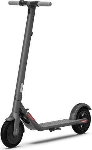 Segway Ninebot Electric Kick Scooter, E22 300W Motor, 22 13.7 Miles & E22 12.4 MPH, 9" Tires, Dual Brakes& Suspension, Commuter E Scooter for Adult