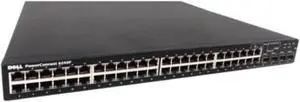 Dell 6248P 48-Port 100Mbps RJ45 1U Specialty Switch, Black