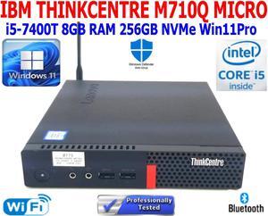 LENOVO THINKCENTRE M710Q 8GB RAM 256GB NVMe I5-6500T MICRO WIN10PRO MINI