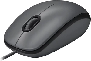 Logitech M100 Wired USB Mouse, 3-Buttons,1000 DPI Optical Tracking, Ambidextrous, Compatible with PC, Mac, Laptop, Gray Logitech M100 Wired USB Mouse, 3-Buttons,1000 DPI Optical Tracking, Ambidextrous, Compatible with PC, Mac, Laptop, Gray