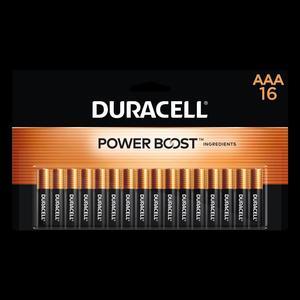 Duracell Coppertop AAA Battery with POWER BOOST, 48 Pack Long-Lasting Batteries
