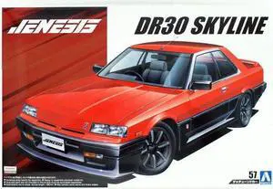 AOSHIMA 1/24 NISSAN Jenesis Skyline DR30 Tuned Car Model Kit (1984)