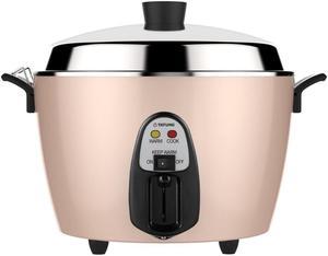 Tatung Tatung TRC-8BD1 8 Cups Rice Cooker with Stainless Steel Inner Pot;  White Stainless Steel TRC-8BD1