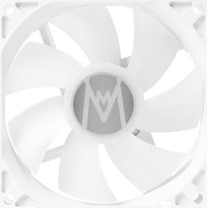 Mechanic Master 9025 90mm Fan ARGB PWM temperature controlled speed regulation 4pin-3pin series  Silent Computer Cooling PC Case Fan (White)