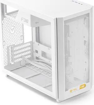 Mechanic Master Flyer series F36 MATX case support BTF back plug motherboard 280 water-cooled 165MM air-cooled white