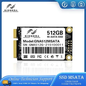 Gioneda mSATA SSD 128GB/256GB/512GB/1TB/2TB Internal Solid State Drive High Speed MSATA 6 Gb/S Desktop Laptop Office 512GB Gioneda mSATA SSD 128GB/256GB/512GB/1TB/2TB Internal Solid State Drive High Speed MSATA 6 Gb/S Desktop Laptop Office 512GB