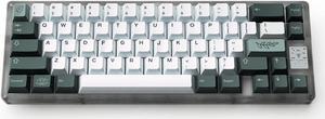 141 Keys Botanical Keycaps Cherry Profile Dye Sub PBT Keycaps Set Fit for 61/64/68/84/87/96/104/108 Cherry Mx Switches Mechanical Gaming Keyboard
