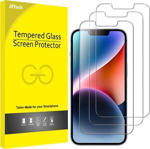 JETech Screen Protector for iPhone 14 6.1-Inch, Tempered Glass Film, 3-Pack