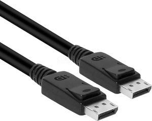 Club3D CAC-2067 DisplayPort to DisplayPort 1.4/Hbr3/ HDR Support Cable DP 1.4 8K 60Hz 1 Meter/3.28 Feet Black Vesa Certified