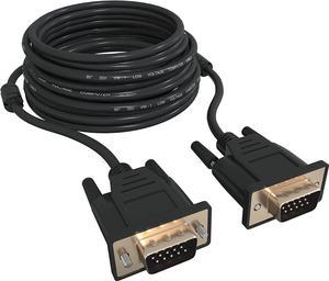 VGA Cable 50ft - Computer / Monitor / Projector / PC / TV Cord 15 PIN - Tupavco TP119...