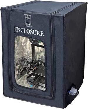 3D Printer Enclosures Fireproof and Dustproof Temperature Protective Cover Warm Enclosures for Creality Ender 3/ Ender 3 pro/Ender 3 v2/ Elegoo/Anycubic FDM Printer25.6 ×21.6 ×29.5