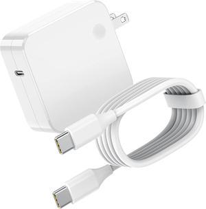 Macbook Air Charger, Macbook Charger 100W for MacBook Air 13 Inch 2020 2019 2018 A1466;MacBook Pro 13/14/15/16 Inch 2021 2020 2019 2018 2017 2016 2015 A1502; i-Pad Pro;Macbook Adapter with USB C Cable