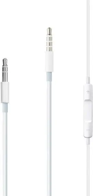 3.5mm 4-Positions to 3-Position Audio Aux Cable w/ Mic & Volume Control