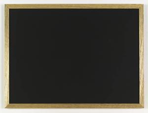 Quartet Chalkboard, 2 X 3 Feet, Oak Frame, Black Surface, 3413878401