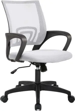 Home Office Chair Ergonomic Desk Chair Mesh Computer Chair with Lumbar Support Armrest Executive Rolling Swivel Adjustable Mid Back Task Chair for Women Adults, Black (White) Home Office Chair Ergonomic Desk Chair Mesh Computer Chair with Lumbar Support Armrest Executive Rolling Swivel Adjustable Mid Back Task Chair for Women Adults, Black (White)