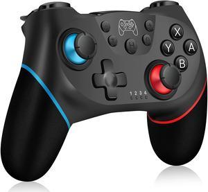 Switch Controller for Nintendo, Wireless Pro Controller for Nintendo Switch/Switch Lite, Switch Remote Controller Gamepad Joystick, Turbo and Dual Vibration (Black)