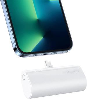 VEGER Mini Portable Charger for iPhone, 5000mAh 20W PD Fast Charging Battery Pack, Cordless Portable External Backup Charger for iPhone 14, 13, 12, 8, 7, XR, XS Max, Pro Max, AirPods