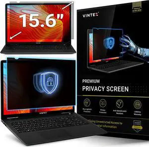 15.6 Inch Computer Privacy Screen Filter for Widescreen Laptop - Anti-Glare - Anti-Scratch Protector Film for Data confidentiality - 16:9 Aspect Ratio