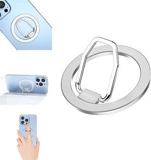 AUROX Magnetic Phone Holder Adjustable Kickstand Phone Ring for iPhone 13, 13 Pro, 13 Mini, 13 Pro Max, 12, 12 Pro, 12 Mini, 12 Pro Max(Silver)