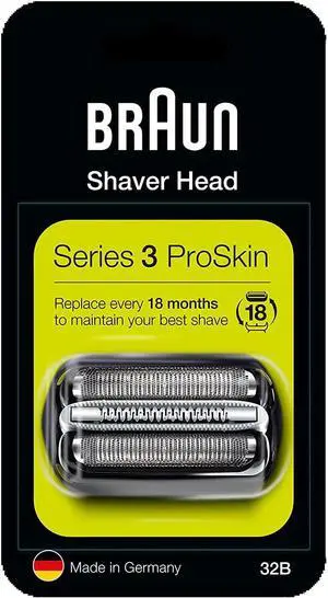 Braun Replacement Foil & Cutter Cassette - 32B, Series 3 - Black