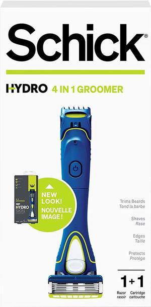 Schick Hydro 5 Electric Shaver and 5 Blade Razor for Men with Adjustable Comb for Beard Trimming