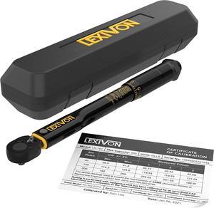 LEXIVON Inch Pound Torque Wrench 1/4-Inch Drive | 20~200 in-lb/2.26~22.6 Nm (LX-181)