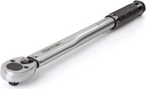 TEKTON 24330 3/8-Inch Drive Click Torque Wrench (10-80 ft.-lb./13.6-108.5 Nm)