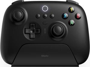 8BitDo Ultimate 24g Wireless Controller With Charging Dock 24g Controller for PC Android Steam Deck  iPhone iPad macOS and Apple TV Black