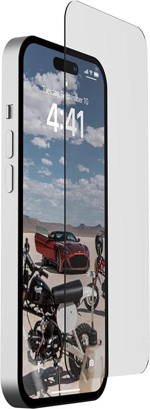 UAG Designed for iPhone 14 Pro Glass Screen Protector Shield Plus 6.1" Premium Double 9H Strengthened Tempered Glass Ultra-Clear HD, Anti-Fingerprint, Anti-Glare Clear by URBAN ARMOR GEAR