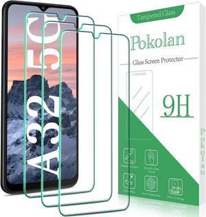 3Pack Pokolan Screen Protector for Samsung Galaxy A32 5G M12 Tempered Glass Easy to Install Bubble Free AntiScratch HD Clear