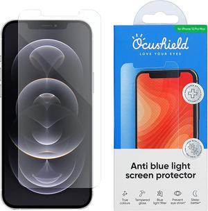 Ocushield for Apple iPhone 12 Pro Max (6.7") - Anti Blue Light Tempered Glass Screen Protector - Protect Your Eyes & Improve Sleep