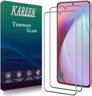 KAREEN [2-Pack] Screen Protector for Samsung Galaxy S21 Plus 5G 6.7-inch Tempered Glass, Support Fingerprint Reader, Anti Scratch, 9H Hardness, Bubble Free, Case Friendly, Welcome to consult