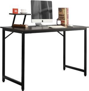 SogesPower 39 inches Computer Desk Office Desk Gaming Desk Laptop PC Table, Black