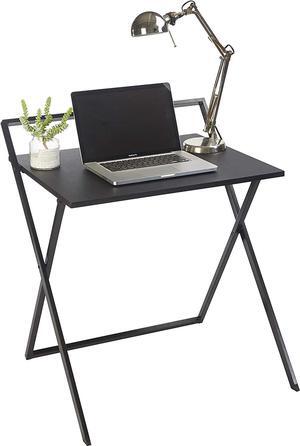 Urban Lifestyle Compact Folding Desk, Black