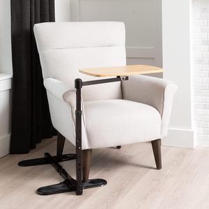 Able Life Universal Swivel TV Tray Table, Portable Laptop Desk, Adjustable Couch Desk for Computers, Welcome to consult