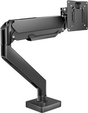 HILLPORT 43 Ultrawide Monitor Arm Single Heavy Duty Desk Mount Computer Monitor Stand for 17 to 43 inch Adjustable Gas Spring Monitor, Screen up to 30lbs with VESA 75x75mm or 100x100mm M7B