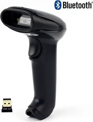 Wireless Bluetooth Barcode Scanner, Symcode USB Handheld CCD Cordless Barcode Scanner with USB Receiver Support Storing Codes Rechargeable Bar Code Reader Long Battery Life Wireless Bluetooth Barcode Scanner, Symcode USB Handheld CCD Cordless Barcode Scanner with USB Receiver Support Storing Codes Rechargeable Bar Code Reader Long Battery Life