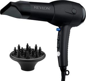 Revlon Lightweight 1875W Fast Dry Hair Dryer, Black