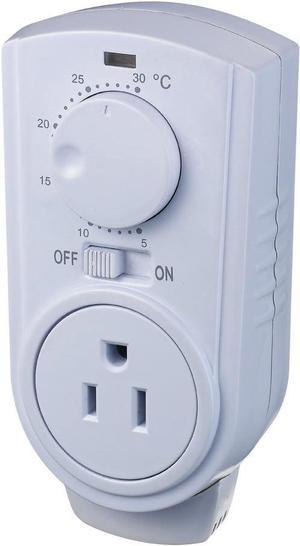 Amaze Heater TC007 Plug in Thermostat for Portable Heaters and Air Conditioners