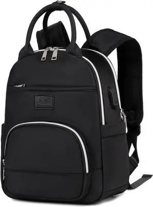 MYHOZEE Backpack Purse for Women, Small Travel Laptop Backpacks with USB Port, Casual College Daypack Waterproof Bag MYHOZEE Backpack Purse for Women, Small Travel Laptop Backpacks with USB Port, Casual College Daypack Waterproof Bag