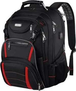 Jiefeike Travel Laptop Backpack, Extra Large Bookbag for Men College Student Women,Basketball Backpack Fits 17 Inch Computer Notebook with USB Charging Port RFID Anti Theft TSA Approved Jiefeike Travel Laptop Backpack, Extra Large Bookbag for Men College Student Women,Basketball Backpack Fits 17 Inch Computer Notebook with USB Charging Port RFID Anti Theft TSA Approved
