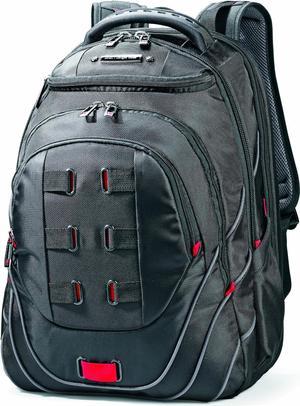 Samsonite Tectonic Large Backpack PFT (17"), Black/Red, International Carry-On