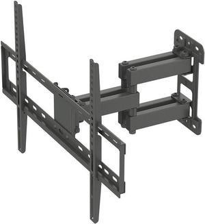 Monoprice Commercial Series Full-Motion Articulating TV Wall Mount Bracket for TVs 37in to 70in Max Weight 99lbs VESA Patterns Up to 600x400 Rotating, Black