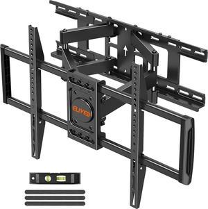 ELIVED TV Wall Mount for Most 37-75 Inch LED LCD OLED TVs, Full Motion TV Mount Fit 16", 18", 24" Studs, Wall Mount TV Bracket Swivel and Tilt Articulating 6 Arms, Max VESA 600x400mm, 99 lbs