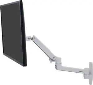 Ergotron  LX Single Monitor Arm, VESA Wall Mount  for Monitors Up to 34 Inches, 7 to 25 lbs  White