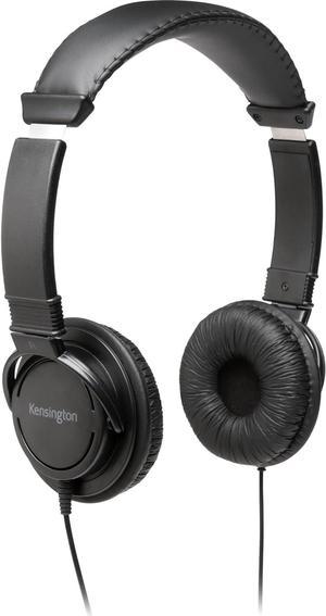 Kensington Classic 3.5mm Stereo Headphones, Volume Limited 94dB, 3.5mm Headphones for PC/Mac/Laptop (K97602WW)