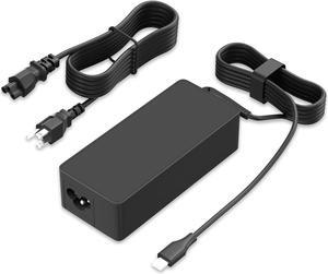 Universal Chromebook Charger 65W 45W USB C Laptop Charger for HP Chromebook Charger Replacement for  Google Chromebook Charger  Thinkpad/Yoga   Series Type-C Power Cord