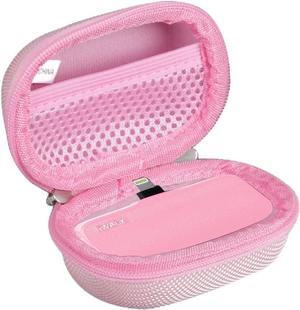 Hermitshell Hard Travel Case for iWALK 3350mAh / iWALK 4500mAh Ultra-Compact Power Bank (Only Case) (Pink)