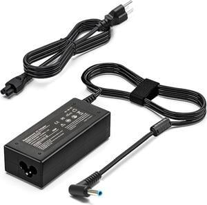 45W 19.5V 2.31A 741727-001 AC Adapter Laptop Charger HP Pavilion 11 13 15; Stream 13 11 14; fit 721092-001 719309-001 719309-003 740015-001/002/003/004 854054-001 L25296-001/002/003 Power Supply Cord